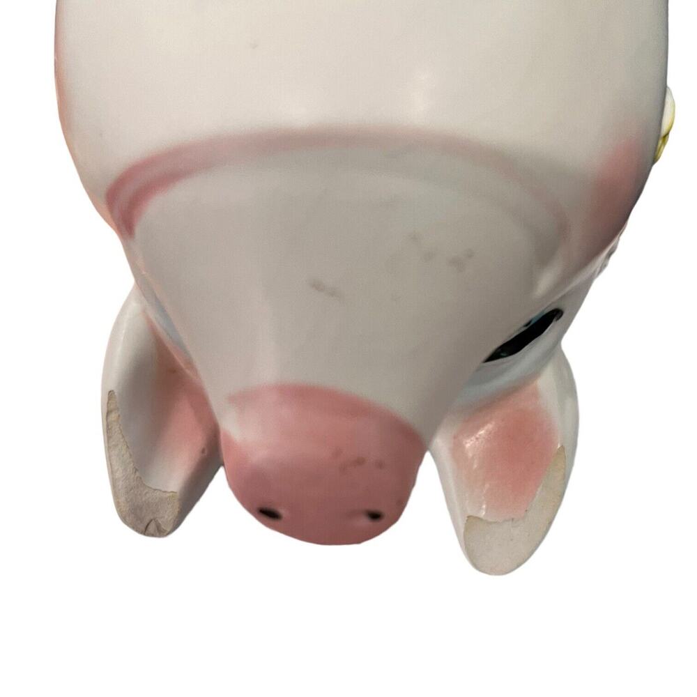Vintage Kitschy Japan Anthropomorphic MCM Mama Pig & Piglets Napco Planter - Picture 7 of 9